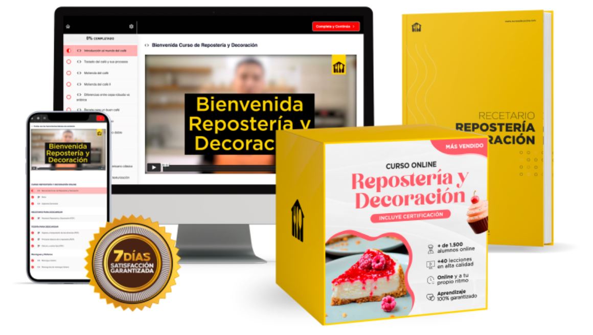 Descubre el Mundo de la Repostería y Decoración Online