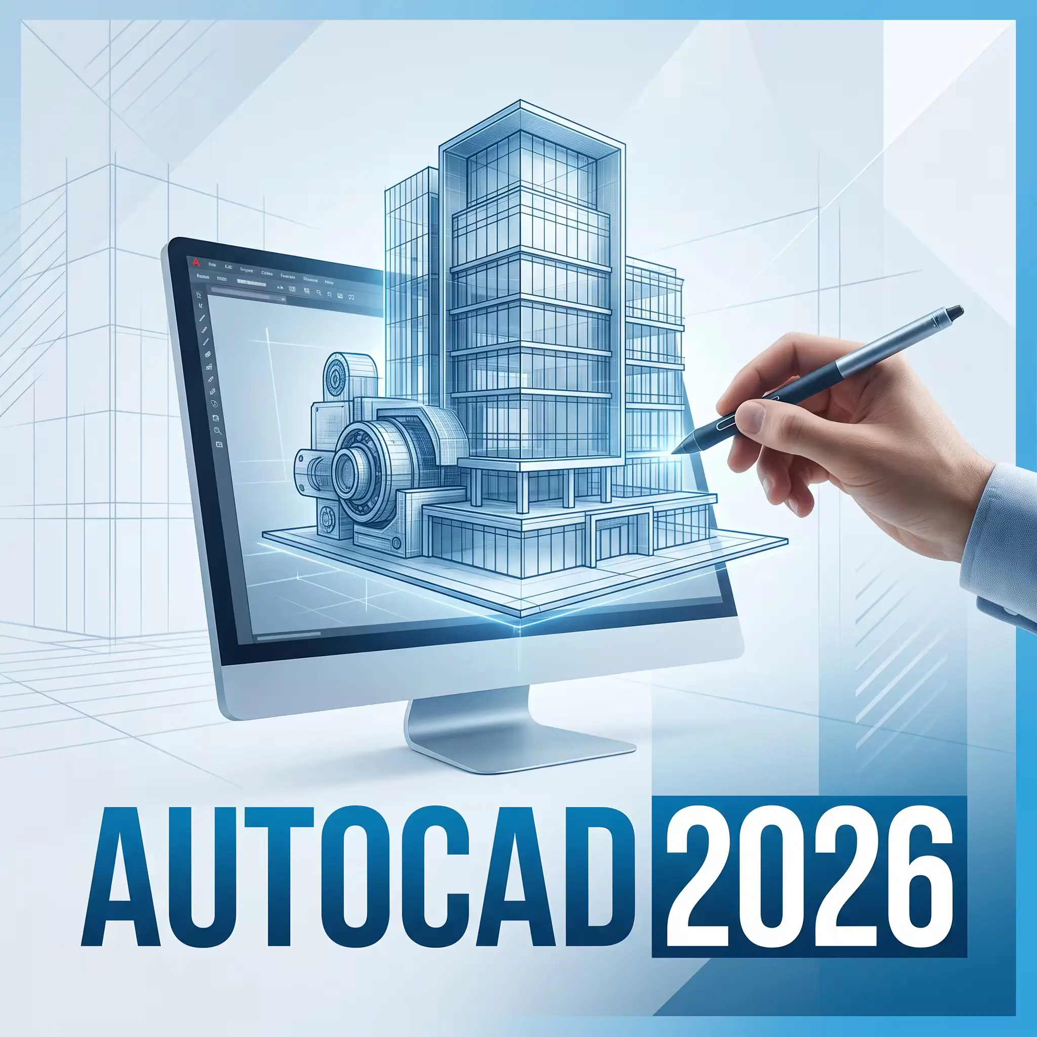 Autodesk AutoCAD 2026: Software líder en diseño CAD 2D, modelado 3D y planos de ingeniería